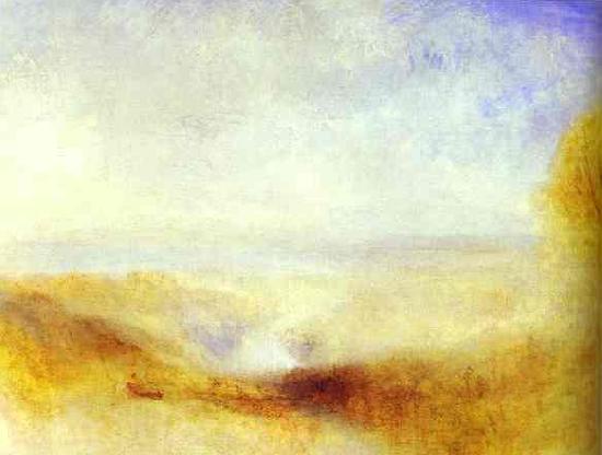 Landscape with River and a Bay in Background., J.M.W. Turner